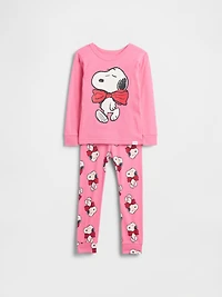 Pyjama Snoopy en coton biologique brossé pour Bébé et Tout-petit