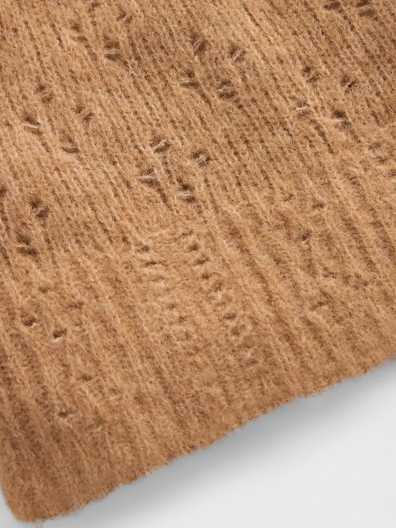Pointelle Beanie