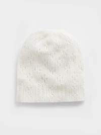 Pointelle Beanie