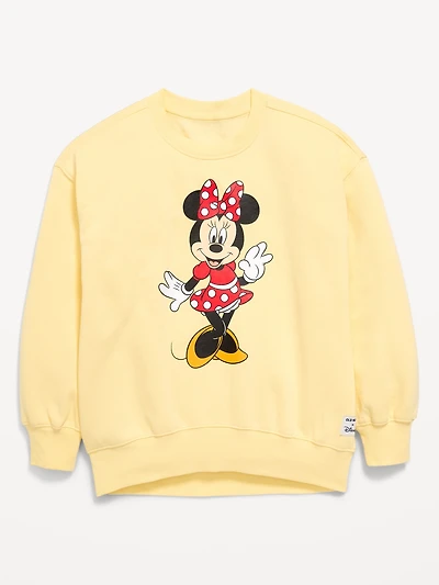 Disney© Oversized Minnie Mouse Graphic Tunic Sweatshirt for Girls