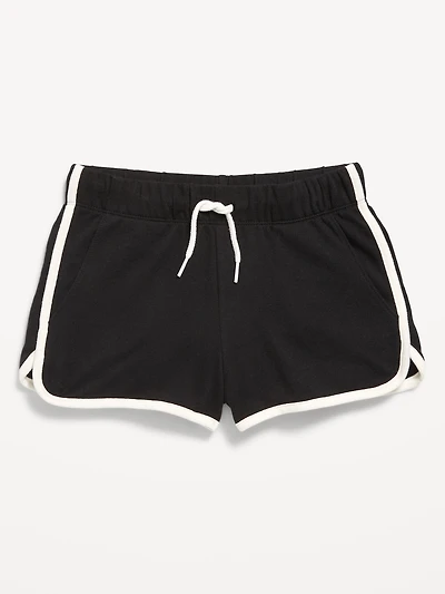 Dolphin-Hem Cheer Shorts for Girls