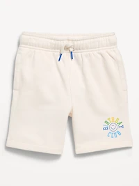 Fleece Graphic Shorts for Toddler Boys