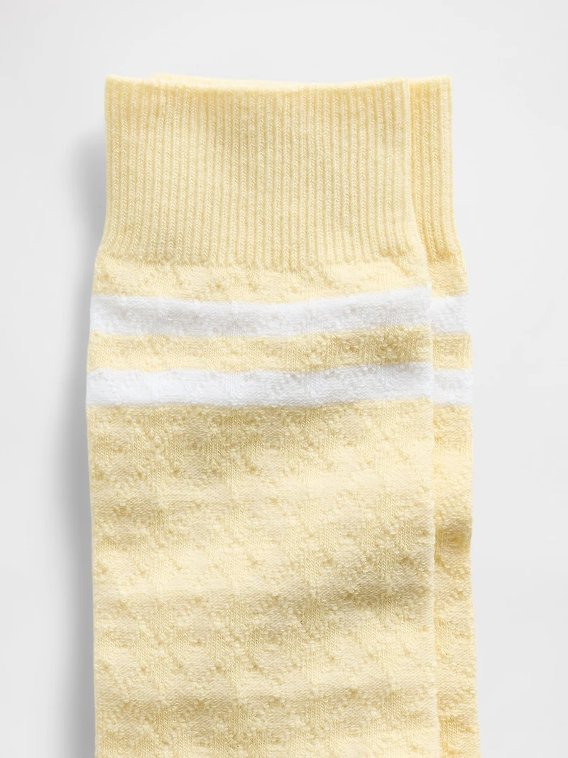 Argyle Varsity Crew Socks