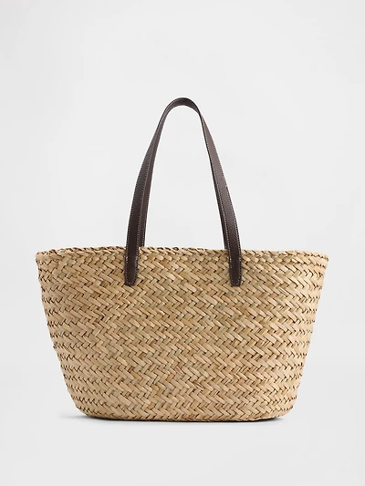 Straw Tote Bag