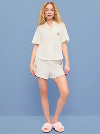 Old Navy x Disney Winnie the Pooh Pajama Short Set for Women