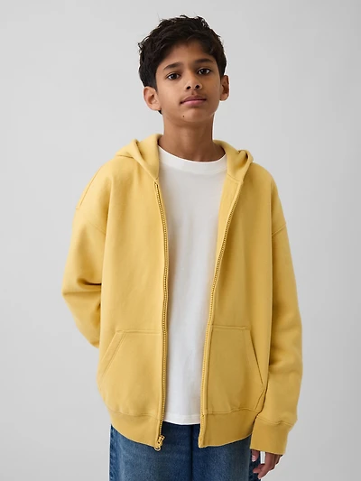 Veste à capuchon VintageDoux pour Enfant