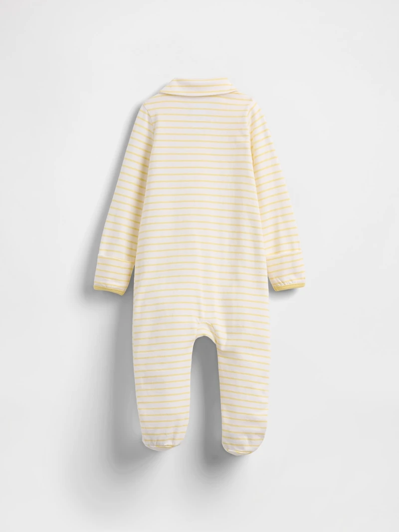 Baby First Favorites Organic Cotton Footed One-Piece