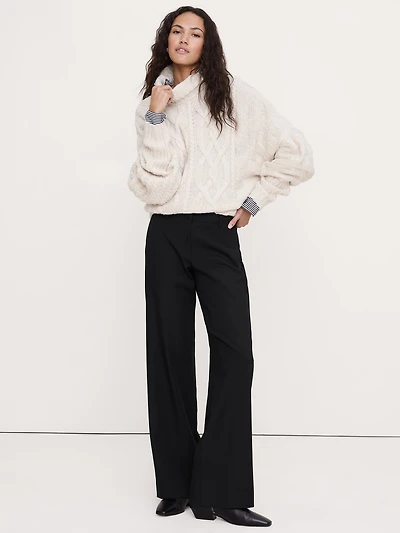 The Everyday Wide-Leg Pant City Stretch