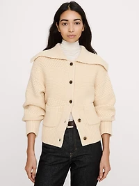 Spacedye Cotton-Wool Cardigan