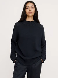 Chunky Cotton Tunic Sweater