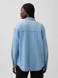 Denim Western Shirt Jacket