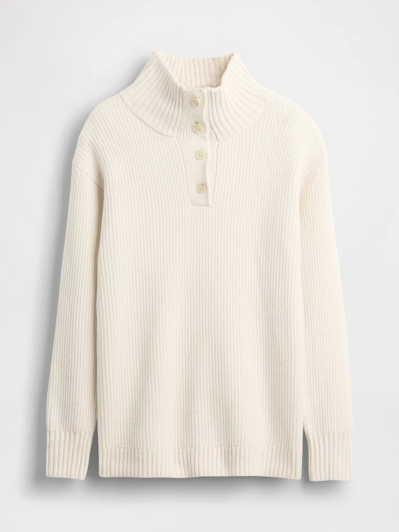 Maternity CashSoft Mockneck Sweater