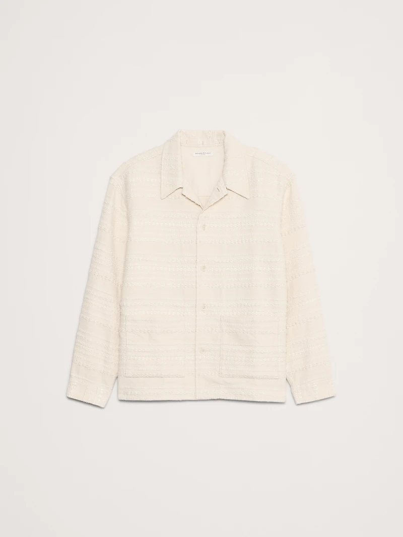 Rope Jacquard Overshirt