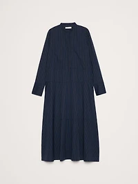 Cotton Trapeze Shirtdress