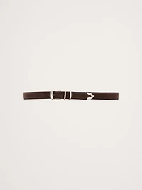 Nubuck Leather Ranger Belt