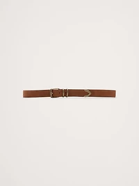 Nubuck Leather Ranger Belt