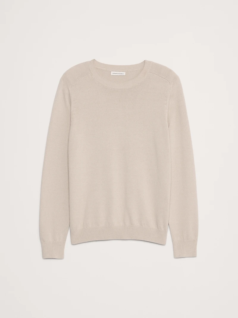 Cotton Crew-Neck Sweater