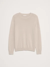 Cotton Crew-Neck Sweater