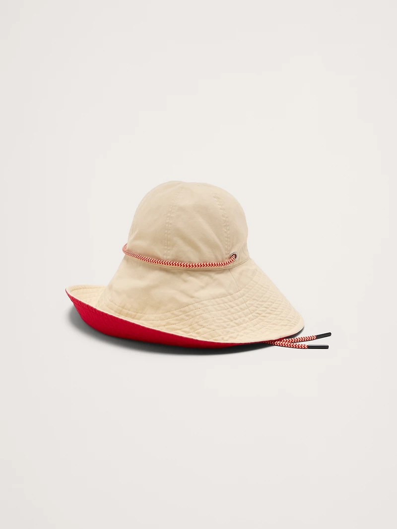 Cotton Canvas Sun Hat