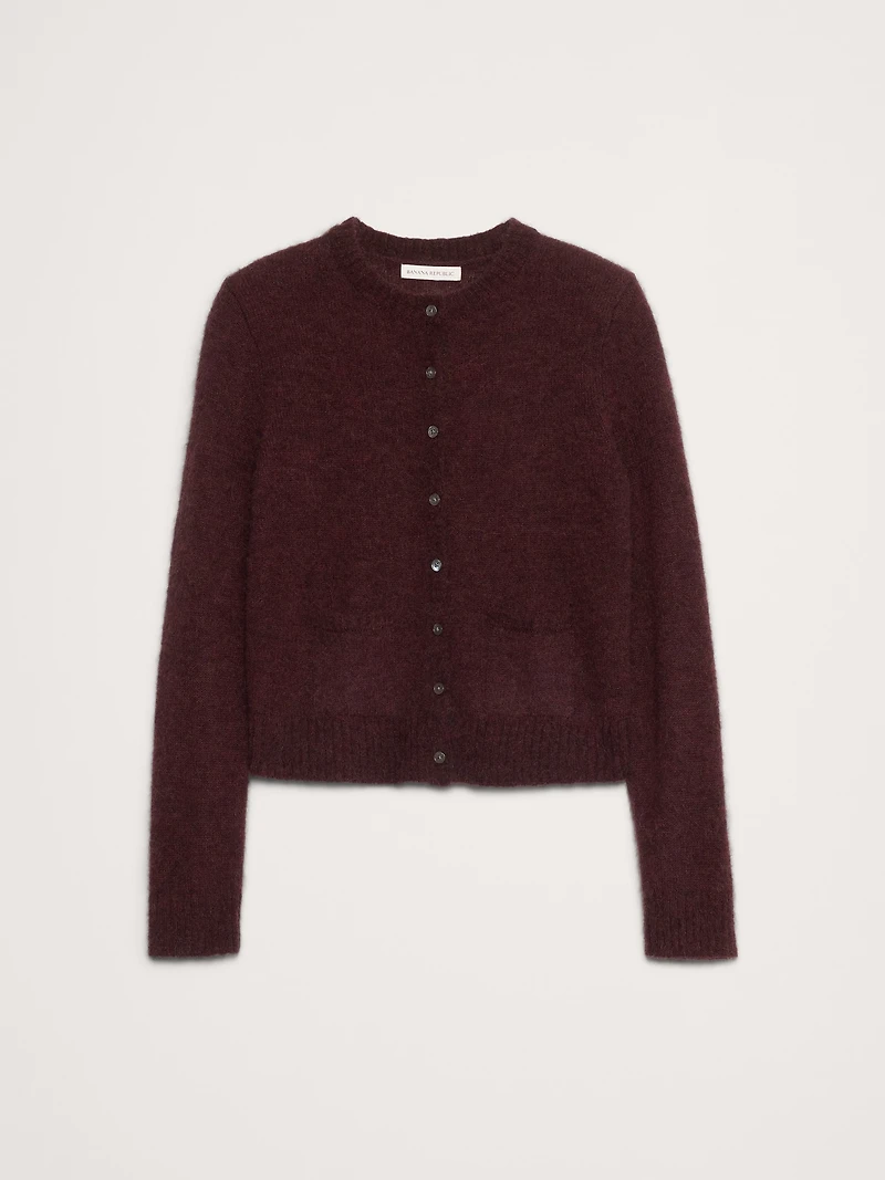 Italian Alpaca-Blend Cardigan