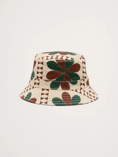 Cotton-Linen Bucket Hat