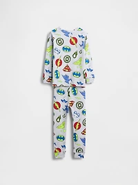 Pyjama en coton biologique brossé pour Bébé et Tout-petit