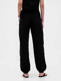 Cotton Gauze Easy Joggers