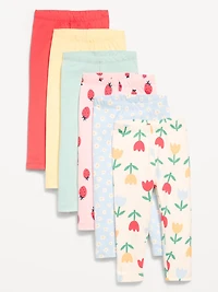 Leggings 6-Pack for Toddler Girls