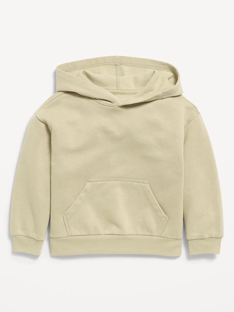 Oversized Boxy Washed Unisex Pullover Hoodie for Toddler