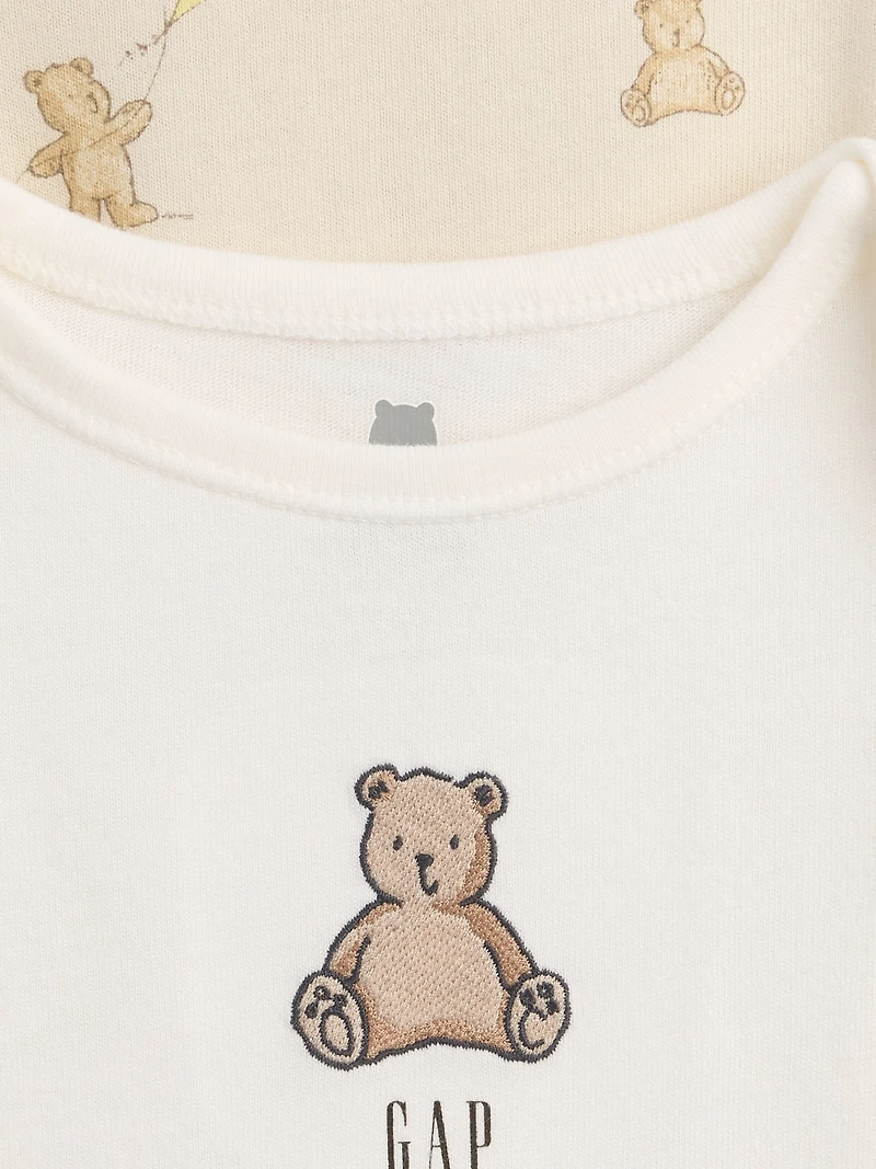 Baby Organic Cotton Brannan Bear Bodysuit