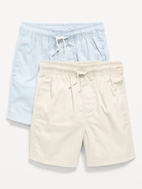 Loose Twill Dock Shorts 2-Pack for Toddler Boys