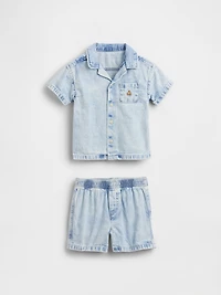 Baby Denim Outfit Set