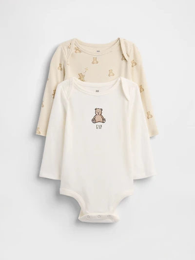 Baby Organic Cotton Brannan Bear Bodysuit