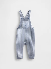 Baby Cotton-Gauze Brannan Bear Overalls