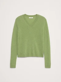 Lightweight Cashmere V-Neck Sweater