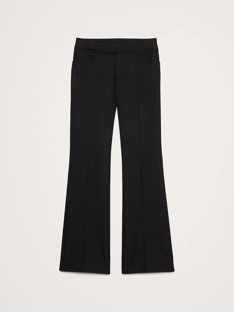 Mid-Rise Slim Bootcut Pant