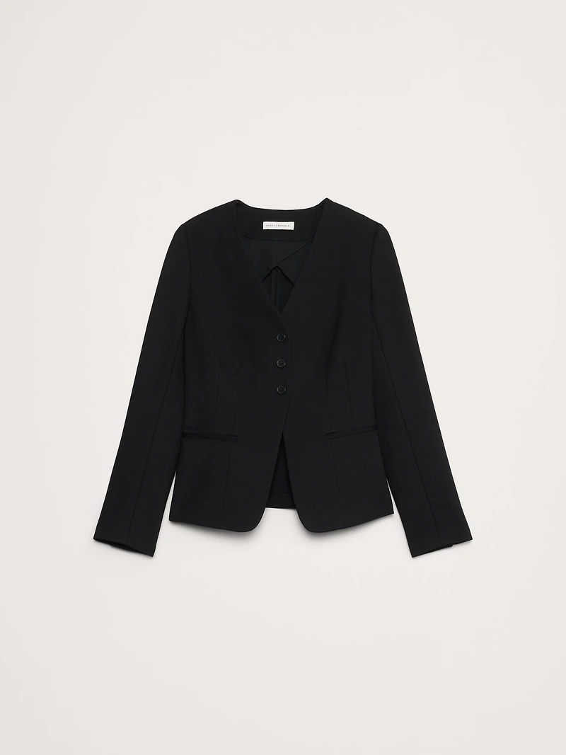 Everywhere Ponte Blazer Top