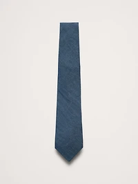 Cotton Chambray Tie