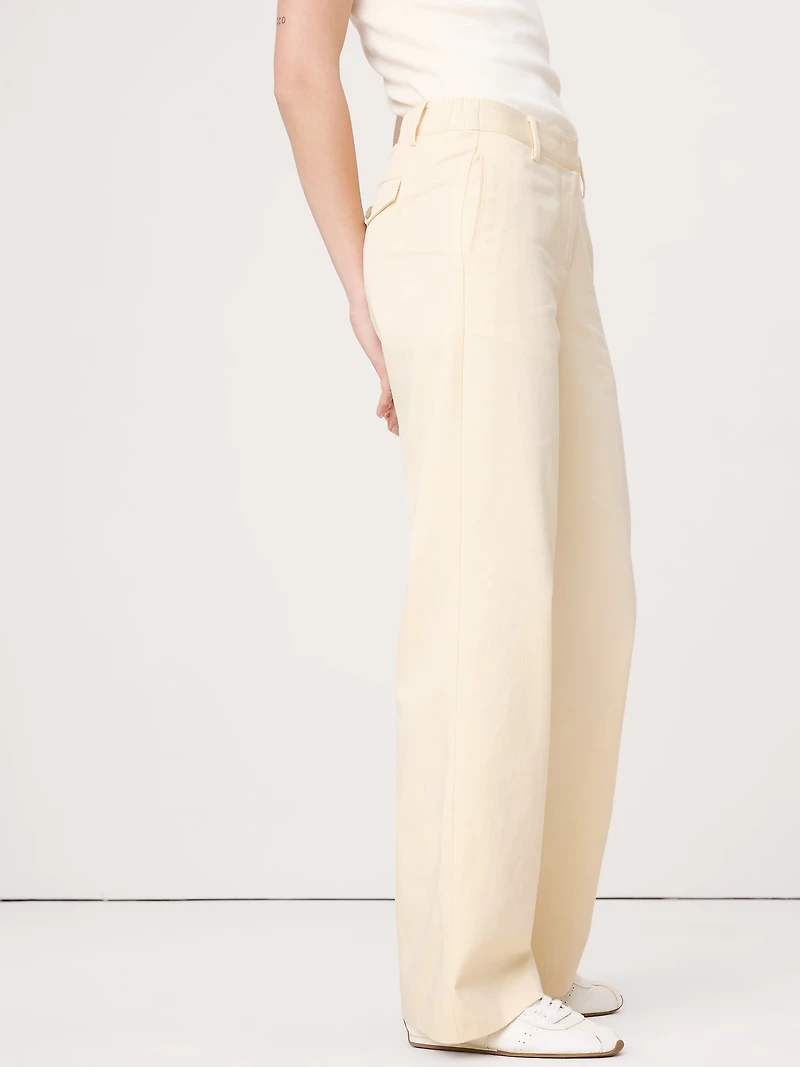 The Everyday Wide-Leg Pant Tencel™-Cotton