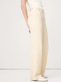 The Everyday Wide-Leg Pant Tencel™-Cotton