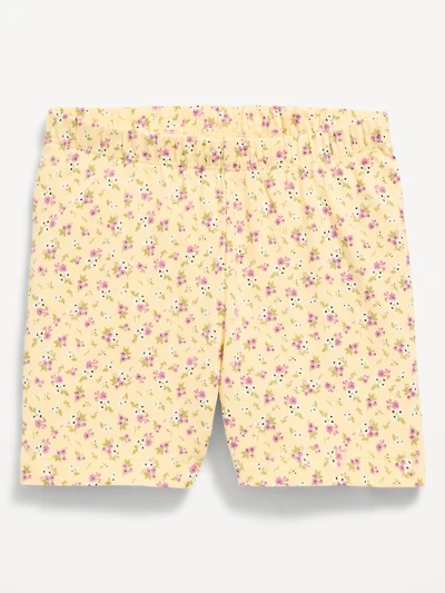 Printed Biker Shorts for Toddler Girls