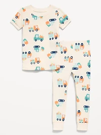 Printed Unisex Snug-Fit Pajama Set for Toddler & Baby