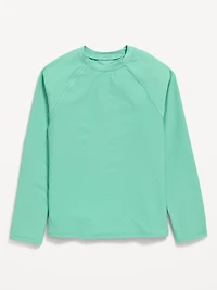 Long-Sleeve Rashguard Swim Top for Boys