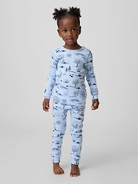 Pyjama en coton biologique brossé Winnie l’Ourson pour Bébé et Tout-petit