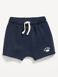 Printed Logo-Graphic Fleece Shorts for Baby