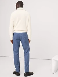 Slim Linen-Cotton Traveler Pant