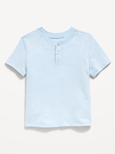 T-shirt henley à manches courtes pour tout-petit