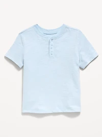 T-shirt henley à manches courtes pour tout-petit