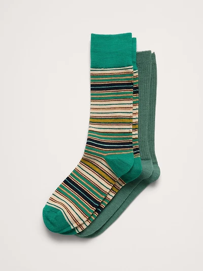 Breathe Merino Sock 2-Pack