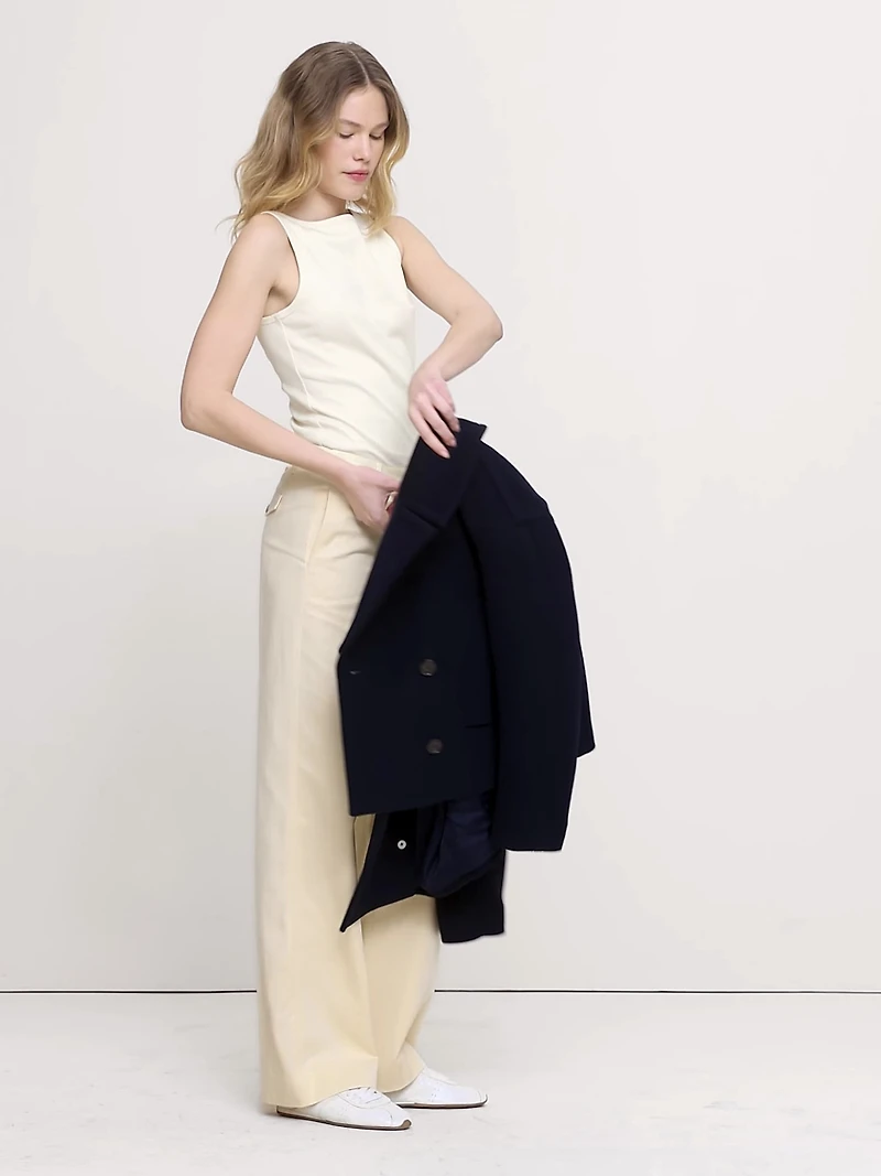 The Everyday Wide-Leg Pant Tencel™-Cotton